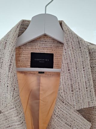 Chaqueta CORTEFiEL Beige Mujer