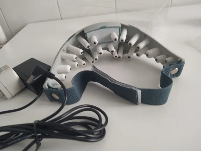 Massaggiatore per tempie e occhi inutilizzato