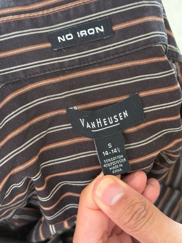 Camisa de rayas Vanheusen multicolor
