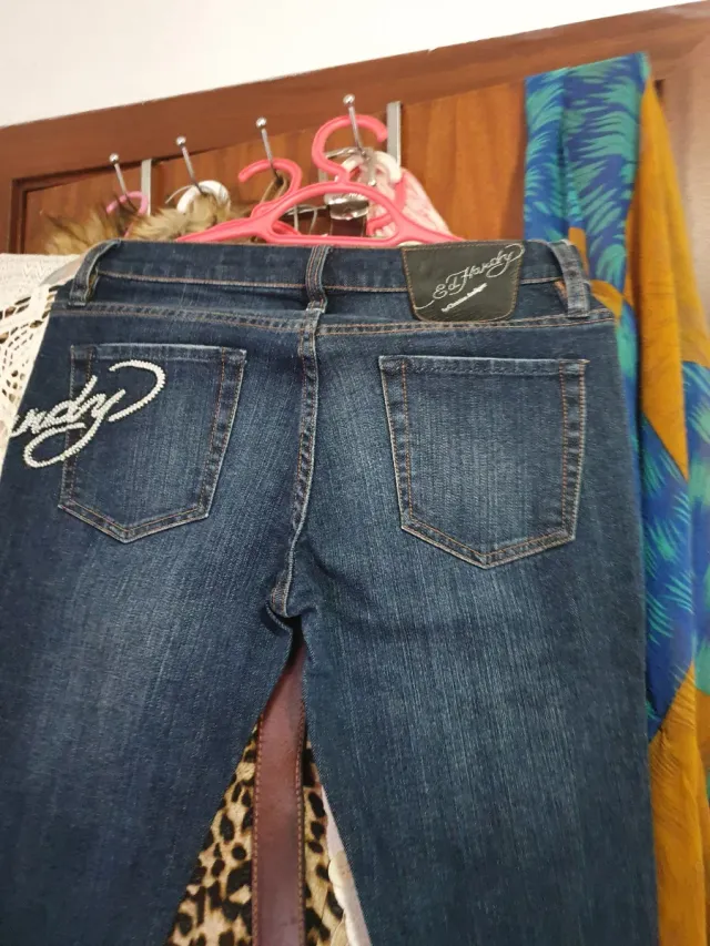 Jeans Ed Hardy Azules