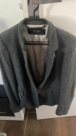 Chaqueta Zara Gris