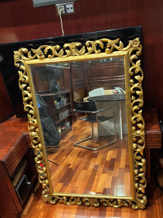 Espejo Barroco Dorado