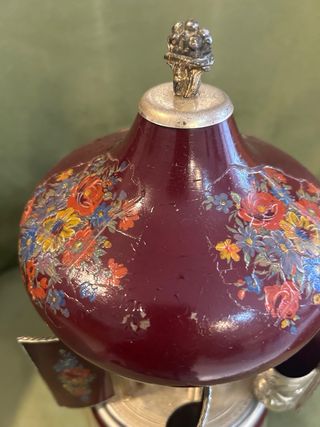 CARILLON PORTASIGARETTE REUGE VINTAGE CERAMICA