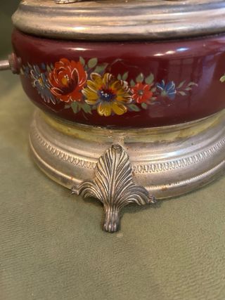 CARILLON PORTASIGARETTE REUGE VINTAGE CERAMICA