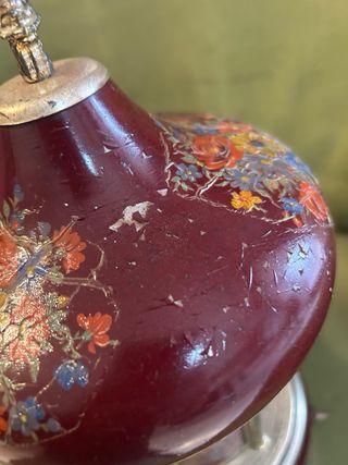 CARILLON PORTASIGARETTE REUGE VINTAGE CERAMICA