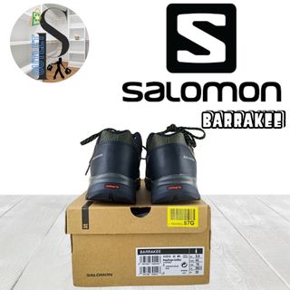Zapatillas Senderismo Salomon Barrakee Negro/Verde