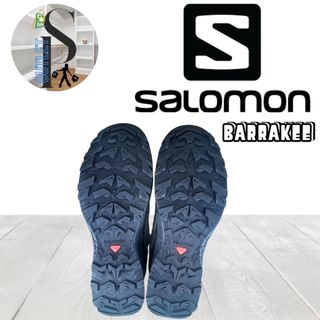 Zapatillas Senderismo Salomon Barrakee Negro/Verde