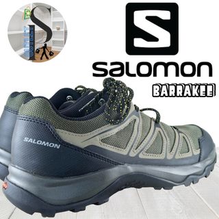 Zapatillas Senderismo Salomon Barrakee Negro/Verde
