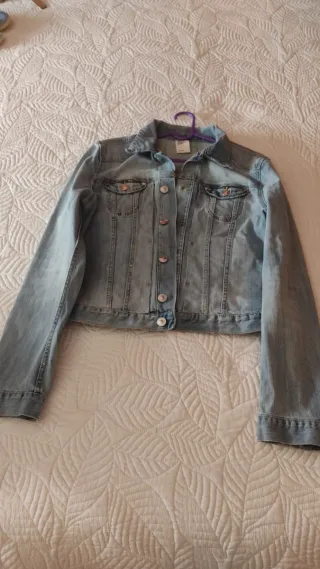 Cazadora vaquera H&M azul