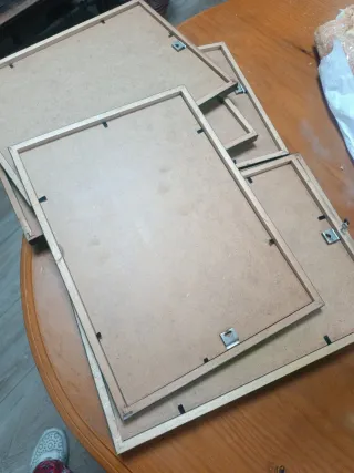 Láminas botánicas enmarcadas (Set de 6)