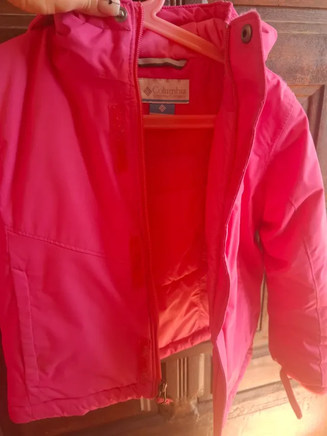 Chaqueta Columbia Niña Rosa