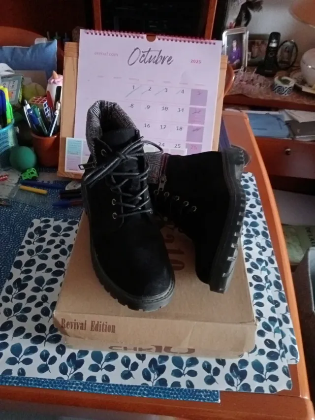 Botas negras CHK10 Revival Edition