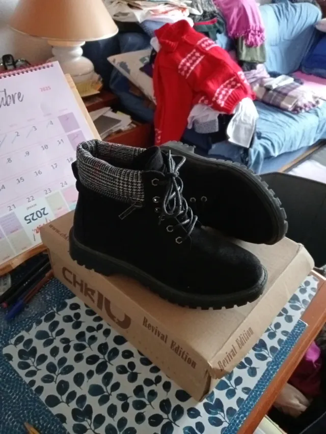 Botas negras CHK10 Revival Edition