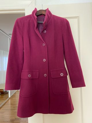 Abrigo lana corto Zendra talla 38