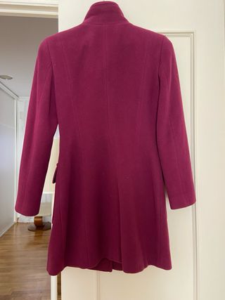 Abrigo lana corto Zendra talla 38