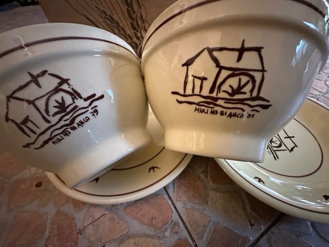 Oggetti Mulino Bianco Set porta pane 