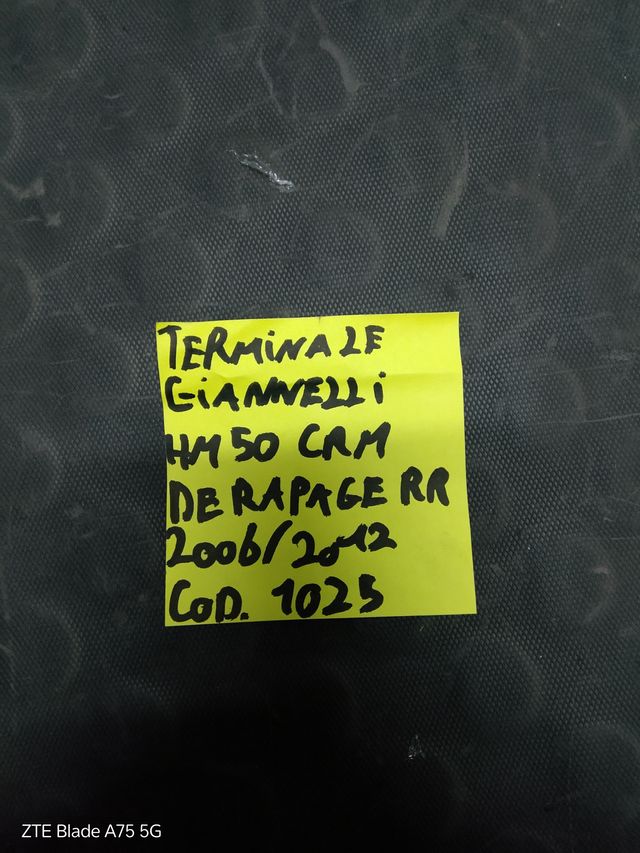 Marmitta Giannelli HM 50 CRM Derapage RR