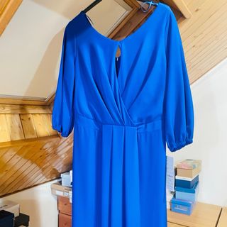 Vestido fiesta azul sin estrenar T40