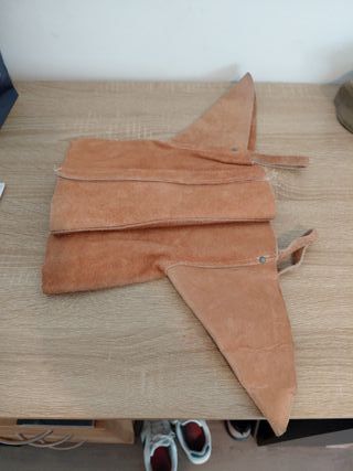 Polainas soldador cuero