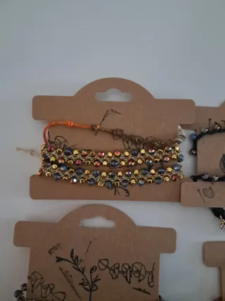 Collana uncinetto e perline