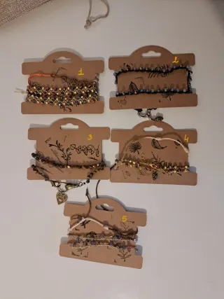 Collana uncinetto e perline