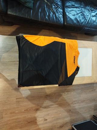 Camiseta MTB Bicicleta Naranja Talla XL