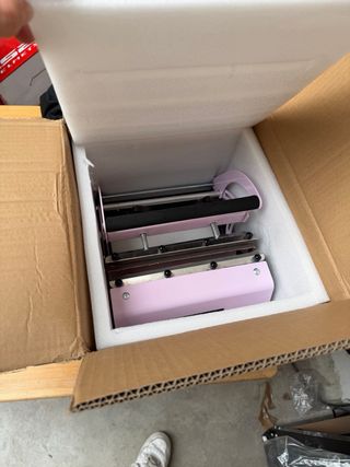 Prensa para tazas VEVOR rosa