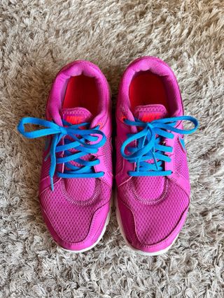 Zapatillas Nike Mujer Rosa y Azul