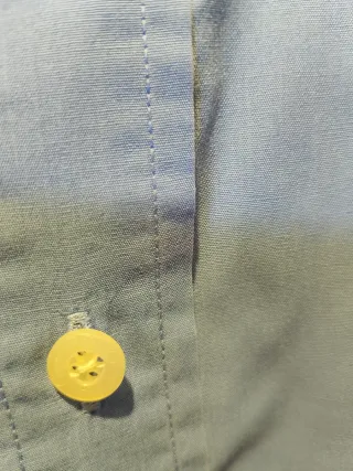 Camicia uomo Polo manica corta blu