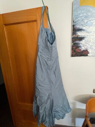 Vestido Pronovias Azul Talla 42