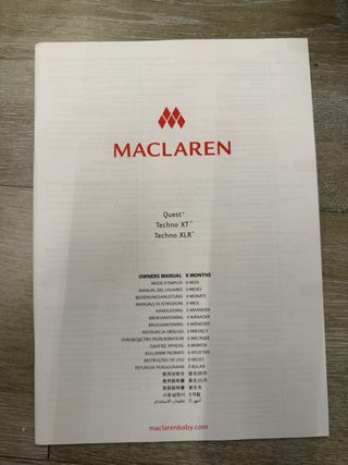 Cubierta de lluvia MacLaren,