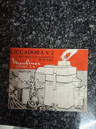 Licuadora Moulinex Centrifugeuse n2 Retro