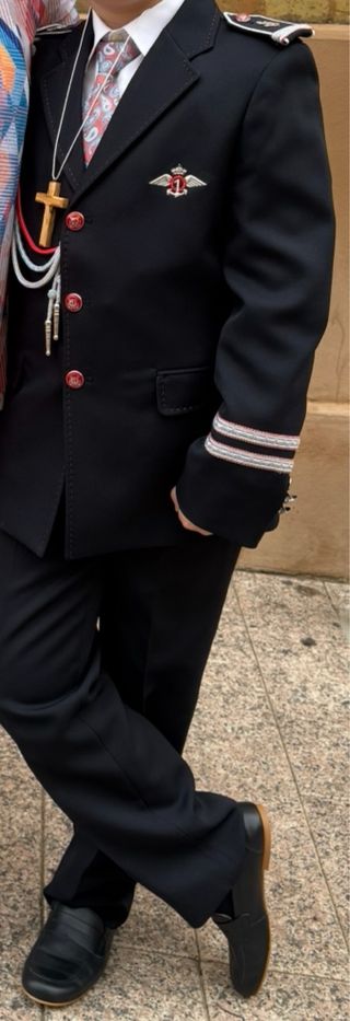 Traje comunión niño chaqueta y chaleco