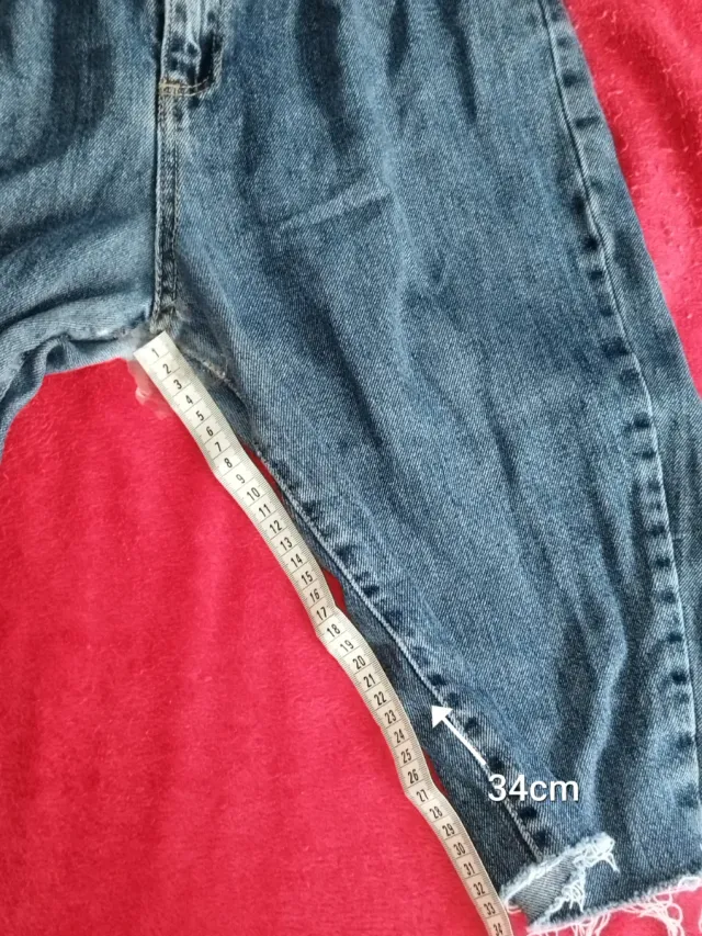 Pantalón Mom Mujer Talla M