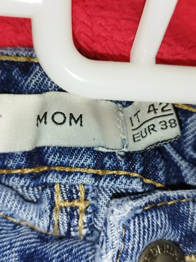 Pantalón Mom Mujer Talla M