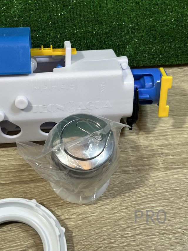 Mecanismo doble descarga por cable