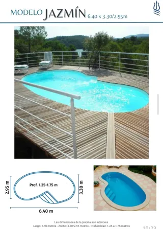 Piscinas de poliéster de todos los tamaños