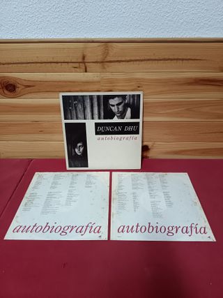 Vinilo Doble  Autobiografía Duncan Dhu