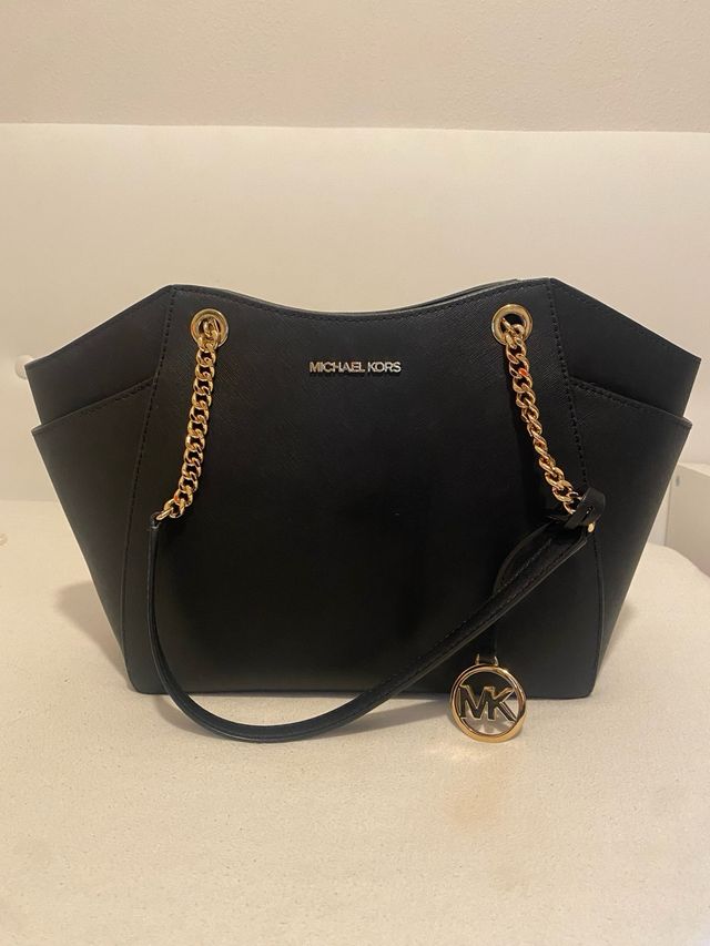 Bolso Michael Kors Negro y Dorado