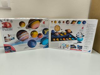 Puzle 3D Sistema Solar 540 piezas Ravensburger
