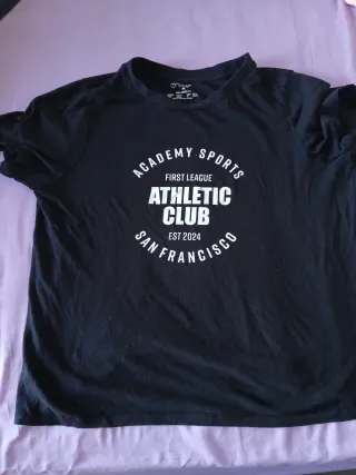 Camiseta Negra Academy Sports Athletic Club M