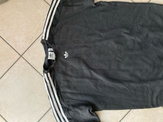 Felpa Adidas nera stile vintage taglia L