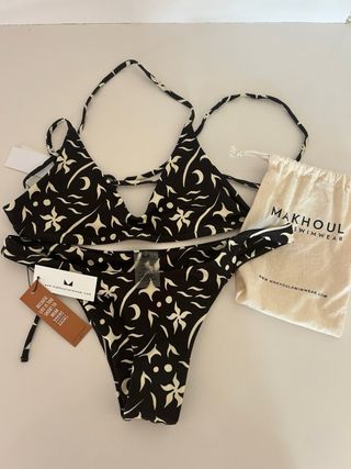 Bikini Makhoul Negro y Blanco