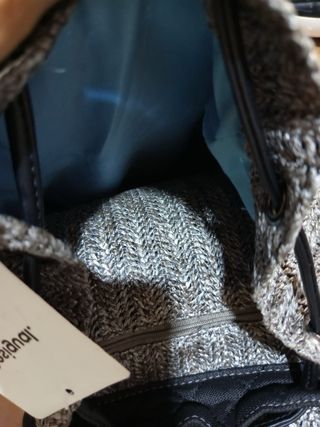 Mochila Desigual LOVE gris y negra