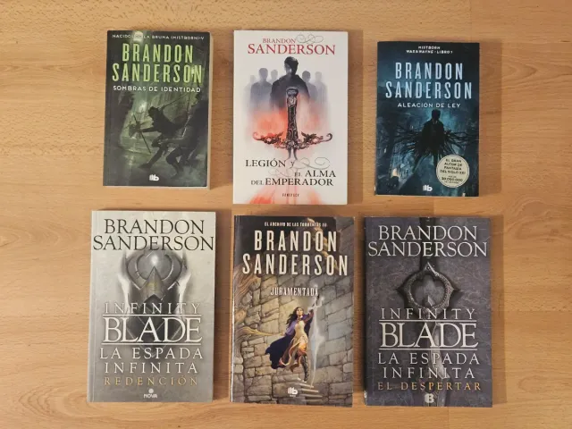 Libros de Brandom Sanderson
