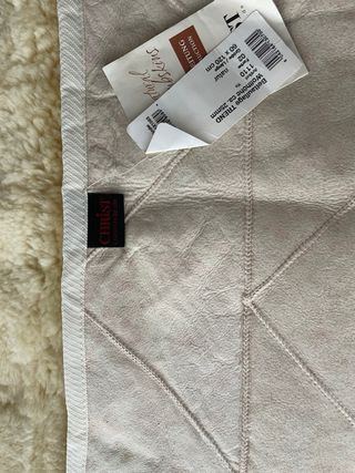 Forro piel oveja cuna 60x120 cm