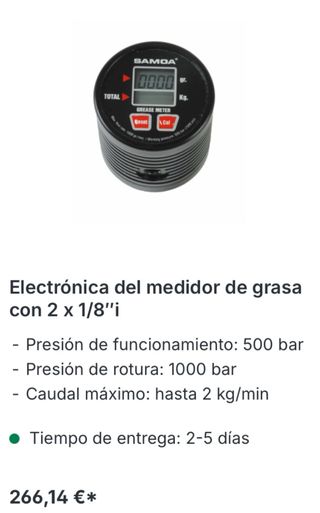 Contador Electrónico de Grasa Samoa