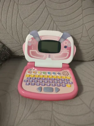 Ordenador infantil VTech rosa
