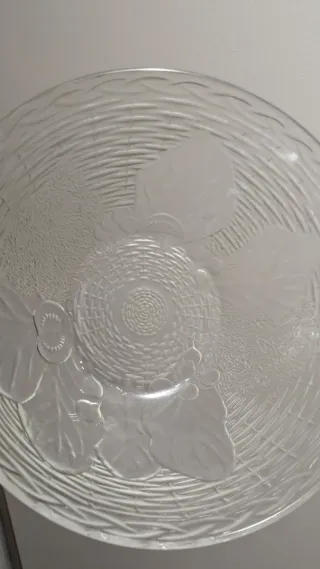 Ciotola in vetro decorata