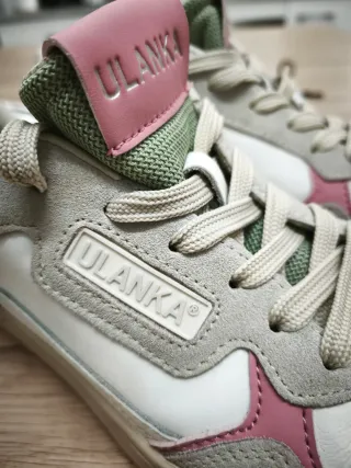 Zapatillas Ulanka rosas y blancas